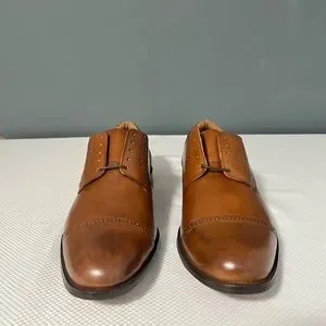 New Johnston & Murphy Harmon Cap Toe Oxfords Men’s Size: 13D Tan Johnston & Murphy Men main image 2